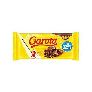 Barra de Chocolate Garoto ao Leite 90g