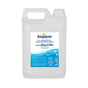 Álcool Gel Aseplyne Antisséptico 70% 4,5kg