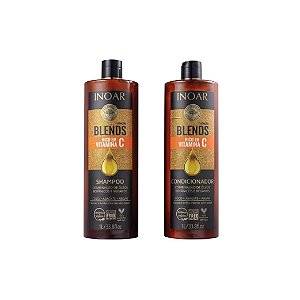 Kit Shampoo e Condicionador Inoar Blends 1L