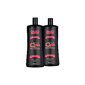 Kit Shampoo e Condicionador Tutanat Bomba de Proteína 900ml