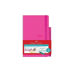 Caderneta Faber Castell Cdneta/rs Rosa 84Fls