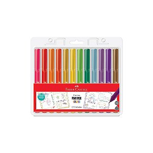 Caneta Faber Castell 0.4 Fine Pen Colors C/12