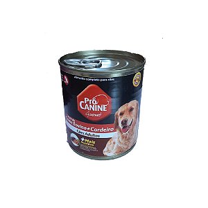 Patê de Cane Bovina + Cordeiro Pró Canine Cães Adultos 280g