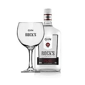Gin Rock's Seco 995ml com Taça