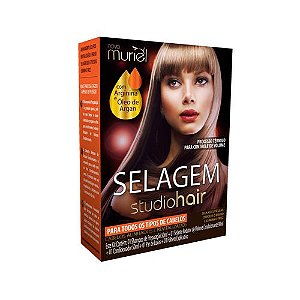 Kit Selagem Muriel Studio Hair Para Todos os Tipos de Cabelos