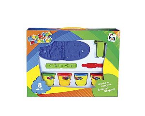 Kit Pica Pau Massinha de Modelar C/ Moldes