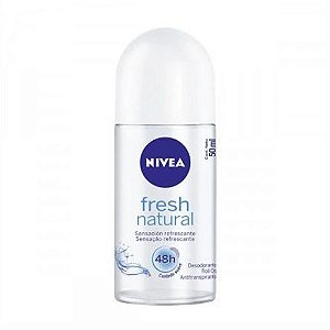 Desodorante Roll-on Nivea Fresh Narutal 50ml