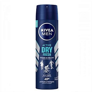 Desodorante Aerosol Nivea Men Active Dry Fresh 150ml