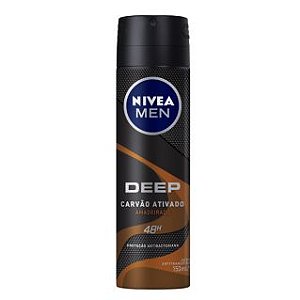 Desodorante Aerosol Nivea Men Deep Amadeirado 150ml