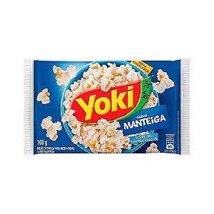 Pipoca para Microondas Yoki Manteiga 100g