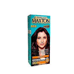Tintura Maxton 8.26 Ruiva + Mística Marsala