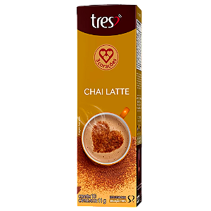 Cápsula Tres Chai Latte Com 10 unidades 11g