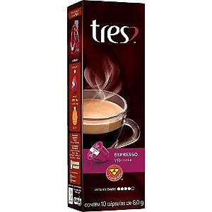 Capsula Tres Expresso Vibrante C/10 unidades 8g