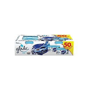 Glade Gel  Car Acqua  C/2 Unidades 70g