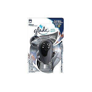 Glade Auto Sport Aparelho+Refil Atraction 7ml