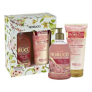 Kit Fiorucci Sabonete Liquido 500ml + Loção Cereja 200ml