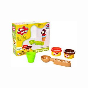 KIT MASSINHA Super Massa Sorvetinho Estrela + Play-Doh Town Hasbro :  : Brinquedos e Jogos