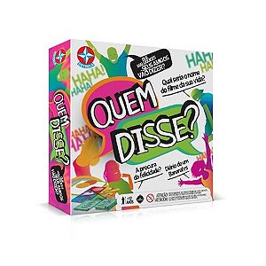 Jogo Estrela Quem disse?