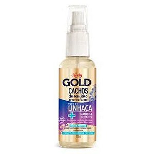 Finalizador Niely Gold Spray Óleo de Linhaça 120g