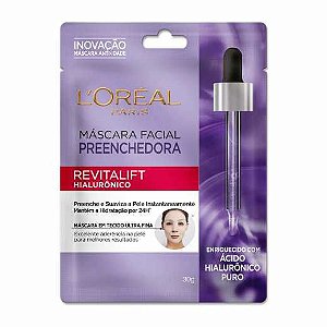 Máscara Facial Loreal Revitalift Hialourônico 30g