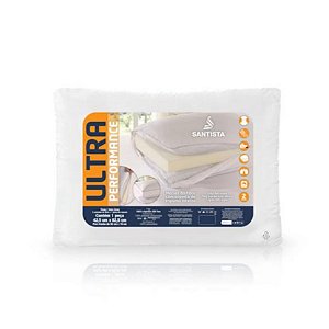 Travesseiro Santista Ultra Performance 200 Fios Branco