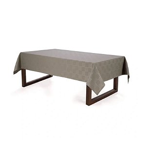 Toalha de Mesa Retangular Duna 160x220cm Camurça