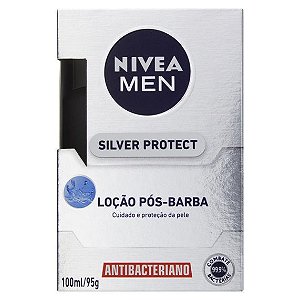 Loção Pós Barba Nivea Silver Protect 100ml