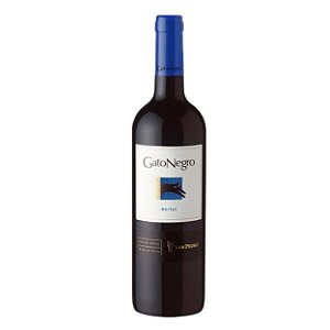 Vinho Tinto Gato Negro Merlot 750ml