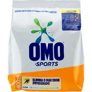 Sabão em Pó Omo Sports Sachê 400g