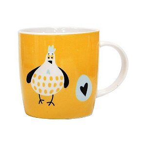 Caneca Lyor Chiken Amarela 350ml