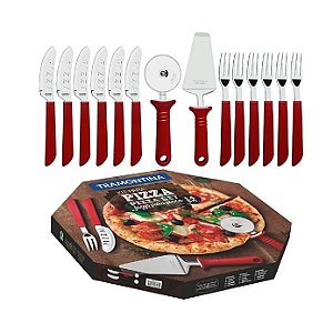 Kit para Pizza Tramontina 14 Peças