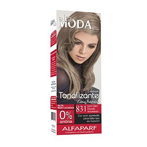 Tonalizante Alta Moda 831 Louro Claro 120g