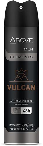 Desodorante Aerosol Above Men Elements Vulcan 150ml