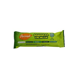 Bananada Cremosa Flormel Zero Açúcar 22g