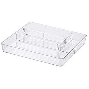 Organizador Paramount Diamond Cristal Com Divisórias 1069