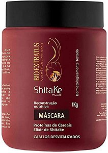 Máscara Bio Extratus Shitake Hidratação Nutrição Plus 1kg