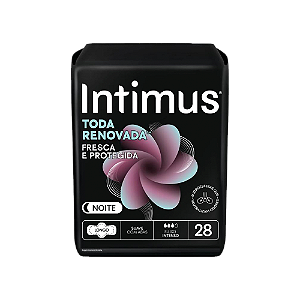 Absorvente Intimus Noturno Suave Toda Renovada Com 28