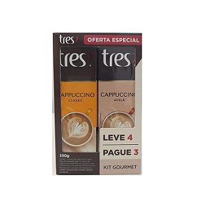 Kit Cápsulas Tres Gourmet Leve 4 Pague 3