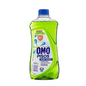 Limpador de Pisos Omo Ação Total Frescor da Montanha 450ml