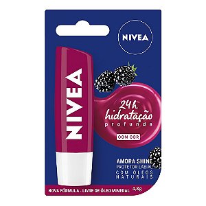 Protetor Labial Nivea Amora Shine 4,8g