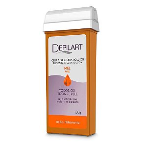 Cera Depilatória Roll-on Depilart Mel 100g