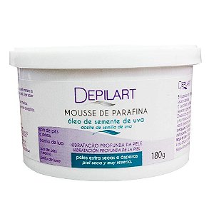 Mousse de Parafina Depilart Óleo de Semente de Uva 180g