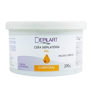 Cera Depilatória Depilart Mel Micro-ondas 200g