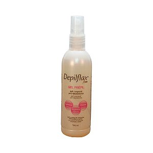 Gel Corporal Pré-depilatório Depilflax Prépil Extrato de Camomila Hamamélis e Mentol 100ml