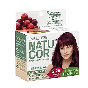 Coloração Natucor 5.26 Marsala Escuro