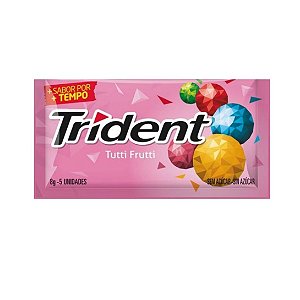 Chiclete Trident Tutti Frutti 8g