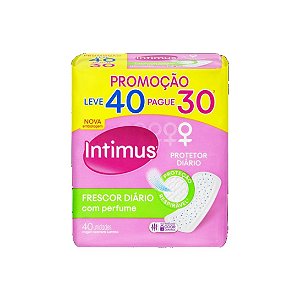 Protetor Diário Intimus Frescor Diário Pague 30 Leve 40