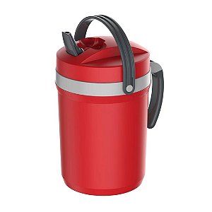 Jarra Térmica Termolar Fliptop Vermelho 2,5L