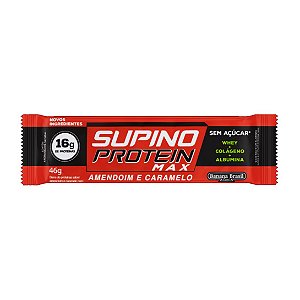 Barra Supino Protein Amendoim e Caramelo 46g