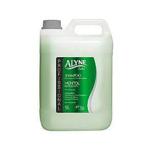 Shampoo Alyne Profissional Mentol Refrescante 5L